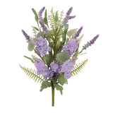 Mixed lavender floral bush (set of 2)