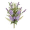 Mixed lavender floral bush (set of 2)