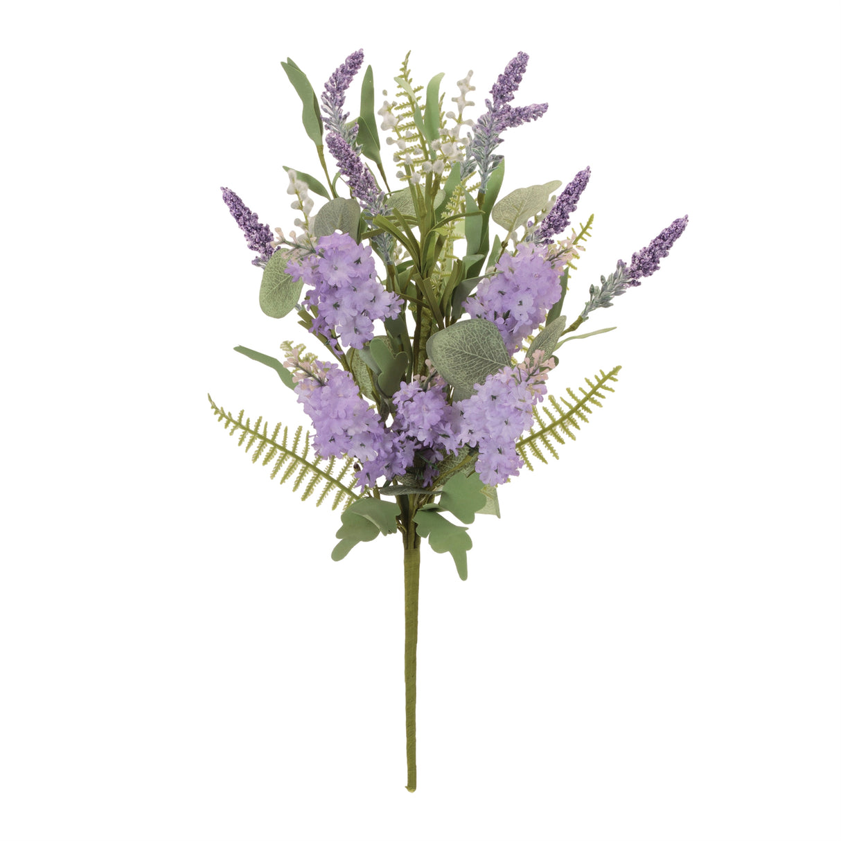 Mixed lavender floral bush (set of 2)