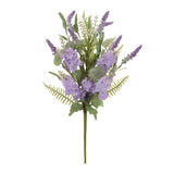 Mixed lavender floral bush (set of 2)