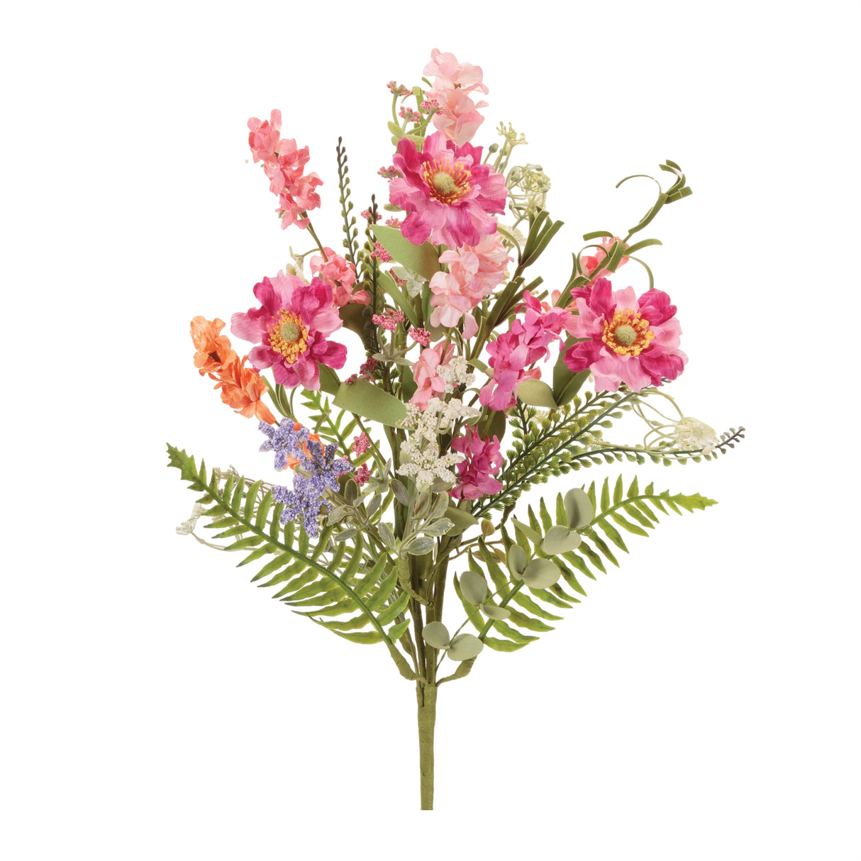 Mixed daisy floral bush (set of 2)