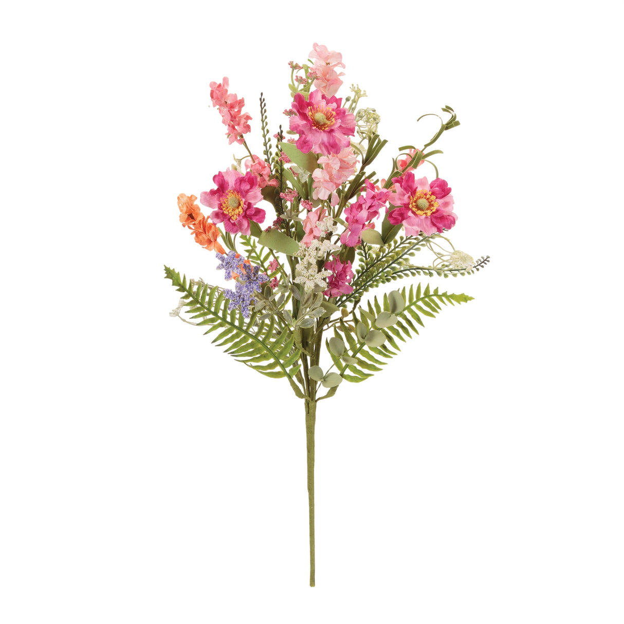 Mixed daisy floral bush (set of 2)