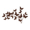 Rusted Metal Butterfly Wall Sculpture 28.75"L