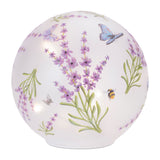 Led floral and butterfly globe (set of 3)