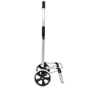 Foldable Shopping Trolley With Wheels And Waterproof Bag - Blue