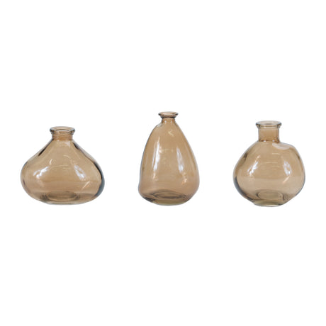 Wavy-glass-bud-vase-(set-of-12)-Vases
