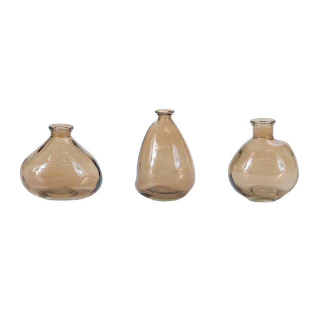 Wavy-glass-bud-vase-(set-of-12)-Vases