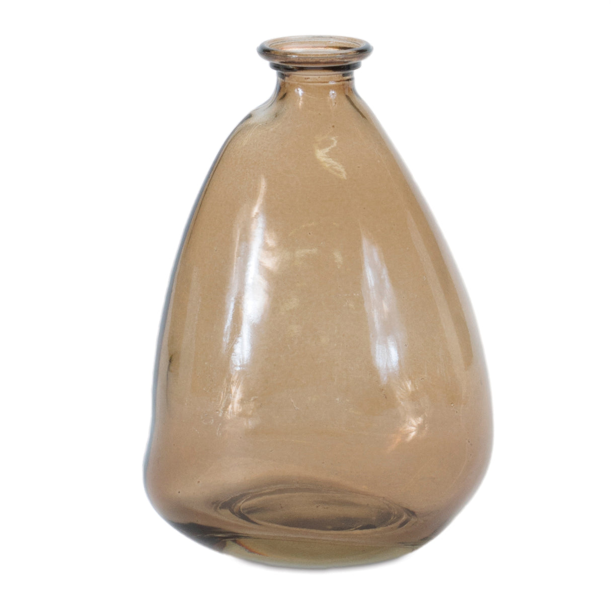 Wavy glass bud vase (set of 12)