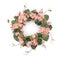 Hydrangea and seedum floral wreath 32"d