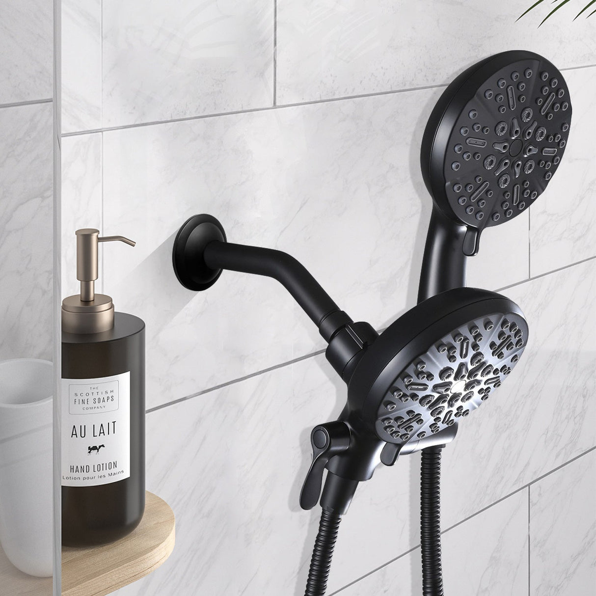 High Pressure 3-Way Rainfall Combo Showerhead