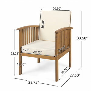 Patio Set Outdoor Acacia Wood Furniture Sets