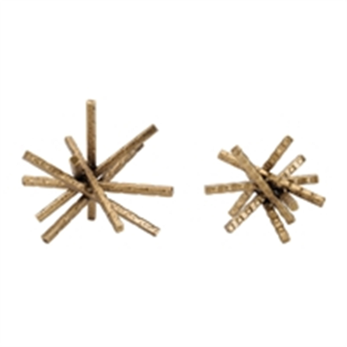 Abstract-textured-metal-sculpture-(set-of-4)-Sculptures-&-Statues