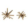 Abstract-textured-metal-sculpture-(set-of-4)-Sculptures-&-Statues