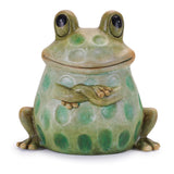 Terra Cotta Sitting Garden Frog (Set of 2)