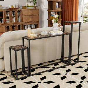3-Piece Set of Narrow Table