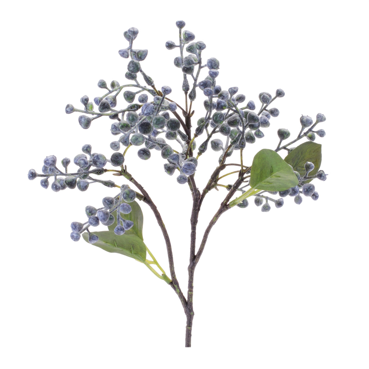 Blue berry foliage pick (set of 24)