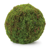 Faux moss orb (set of 2)