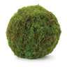 Faux moss orb (set of 2)