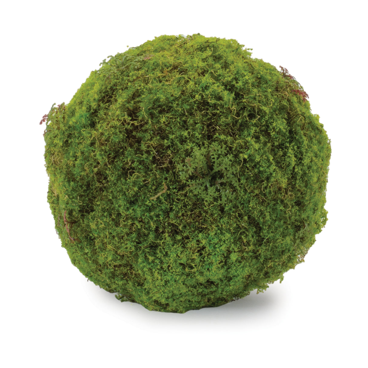 Faux moss orb (set of 2)