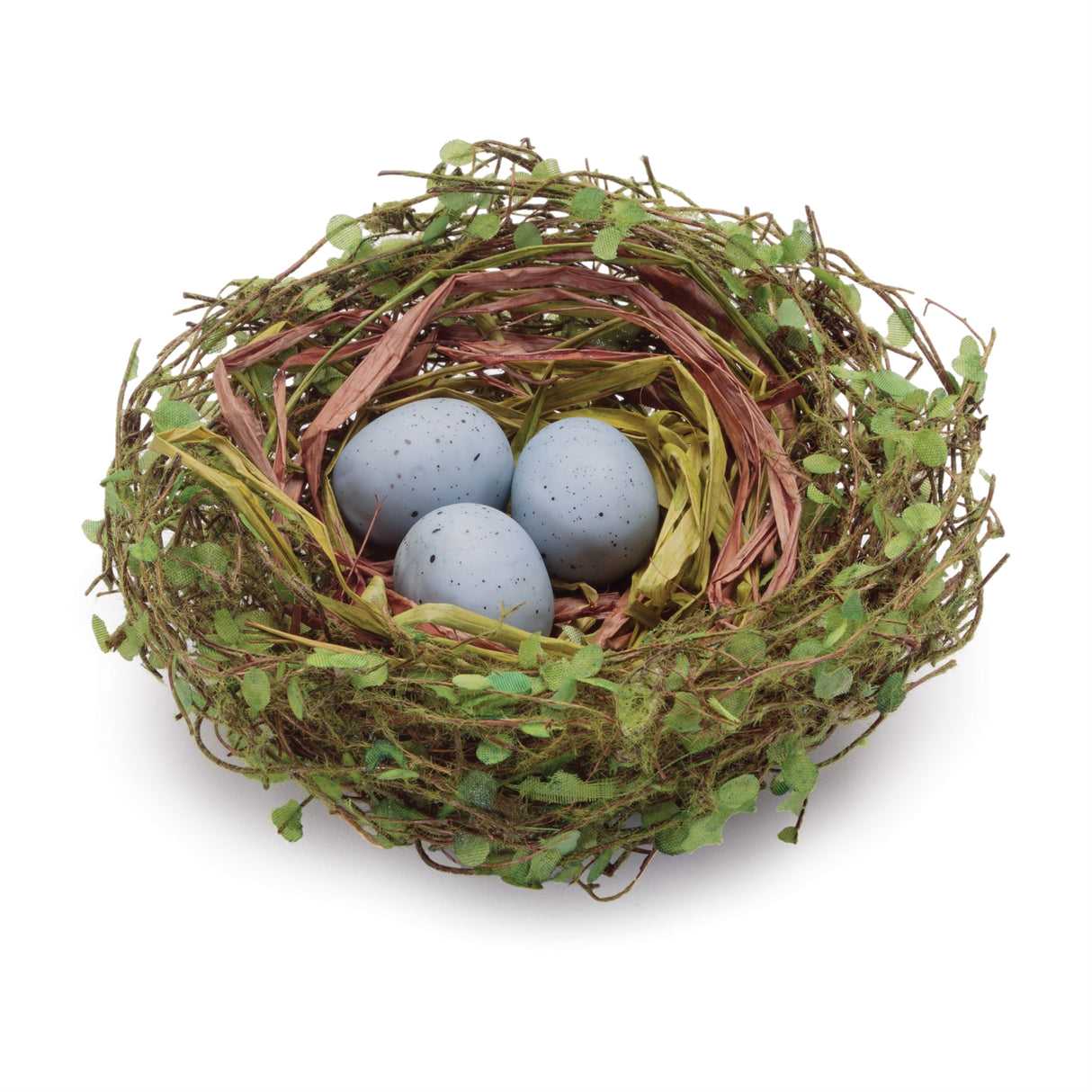 Twig-bird-nest-with-eggs-and-moss-(set-of-6)-Decorative-Objects