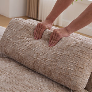 Modern Upholstered End Of Bed Bench With Armrests