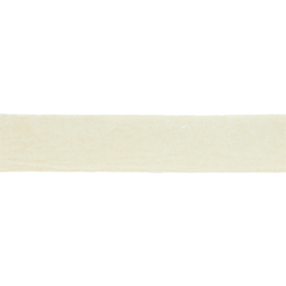 Raw edge velvet ribbon 2" x 10 yds.