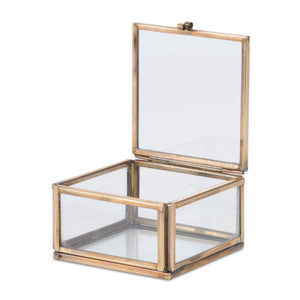 Decorative Glass Box (Set of 2)