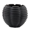 Ribbed ceramic bud vase (set of 2)