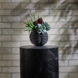 Ribbed-ceramic-bud-vase-(set-of-2)-Vases