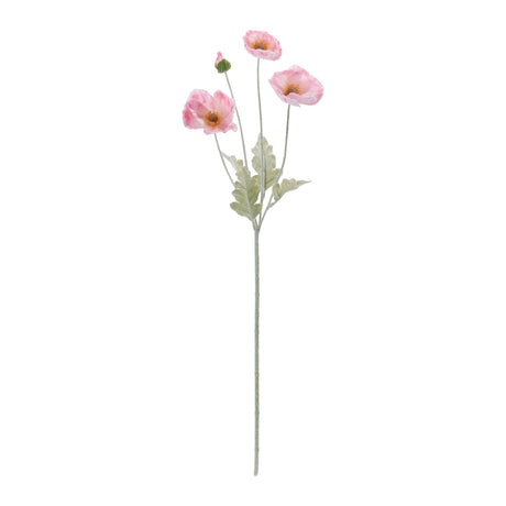 Poppy floral spray (set of 6)