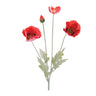 Poppy Floral Spray (Set of 6)