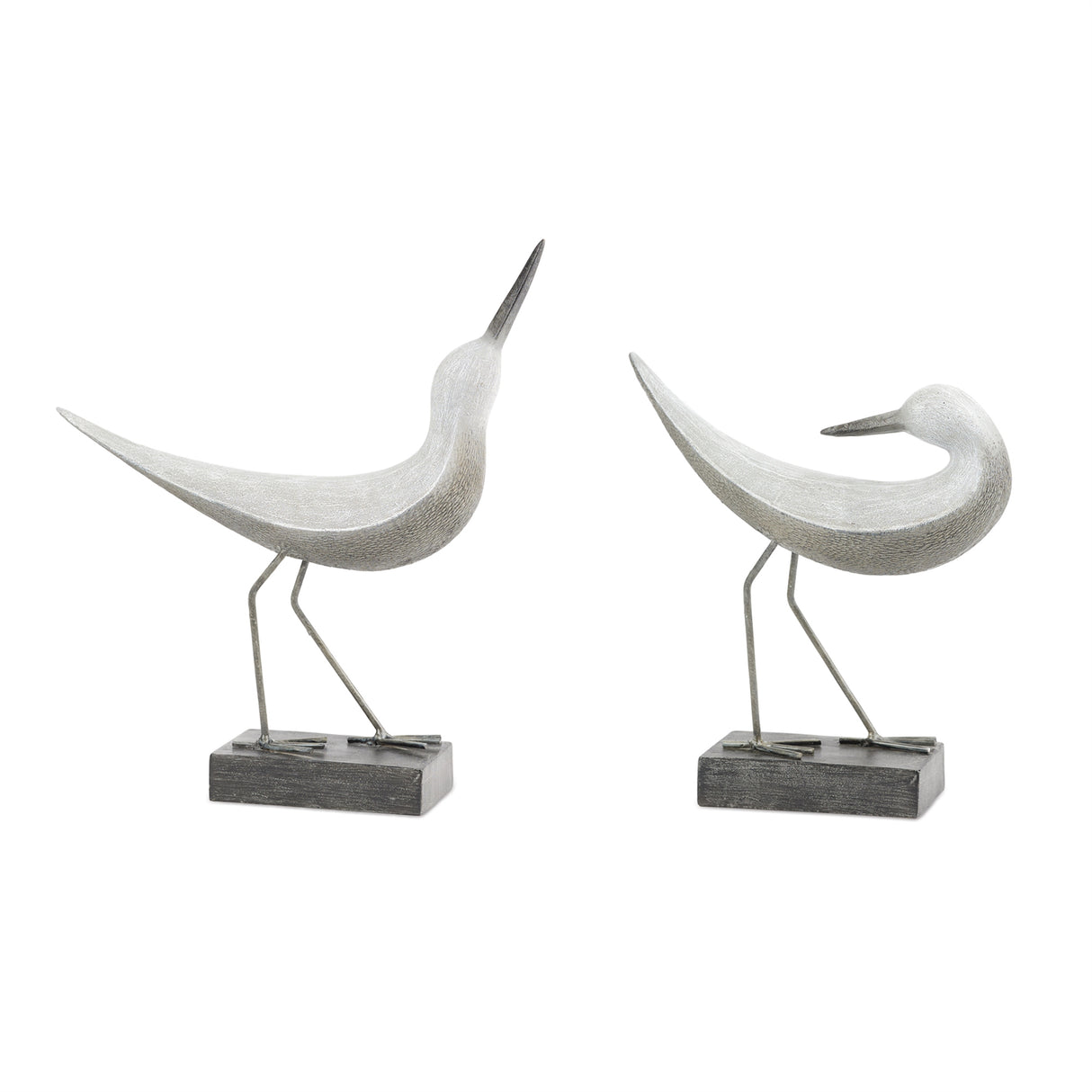 Modern sea bird figurine (set of 2)