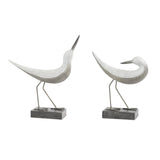 Modern sea bird figurine (set of 2)