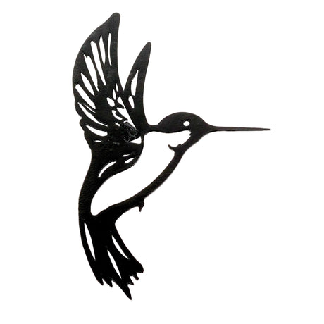 Metal Hummingbird Wall Accent  (Set of 6)