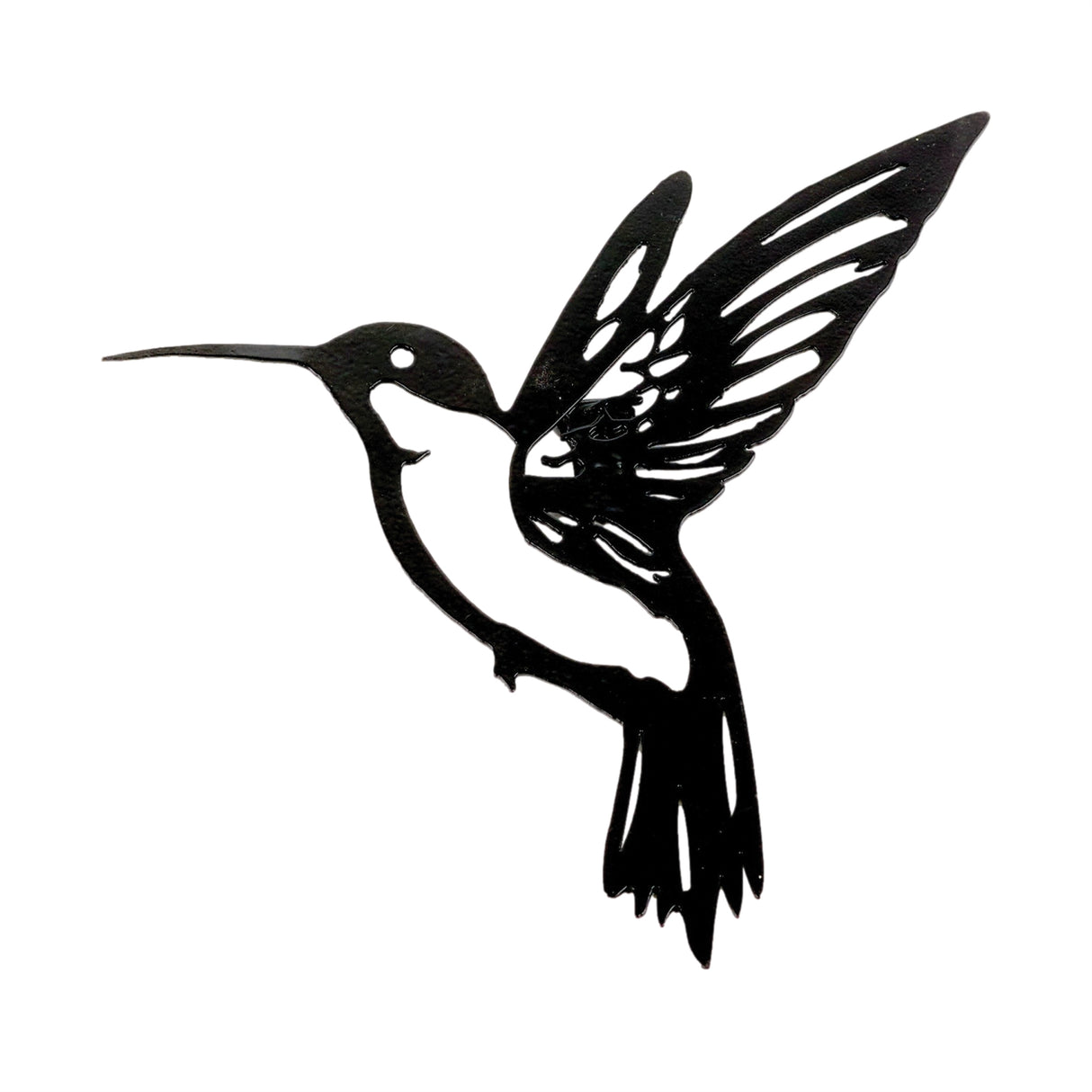 Metal Hummingbird Wall Accent  (Set of 6)