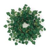 Ivy leaf foliage wreath 19"d