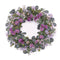 Mixed daisy floral and thistle wreath 22"d