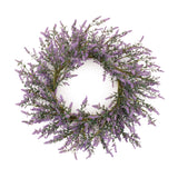 Lavender floral wreath 20"d