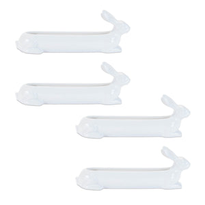 Ceramic Garden Bunny Planter (Set of 4)