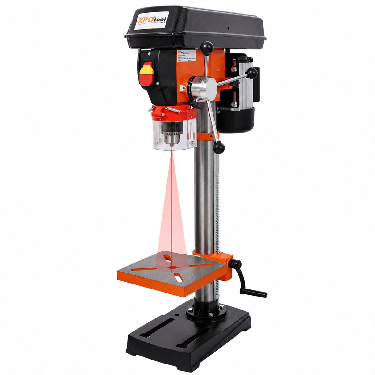 10" Swing Benchtop Drill Press with Laser Positioning Guide