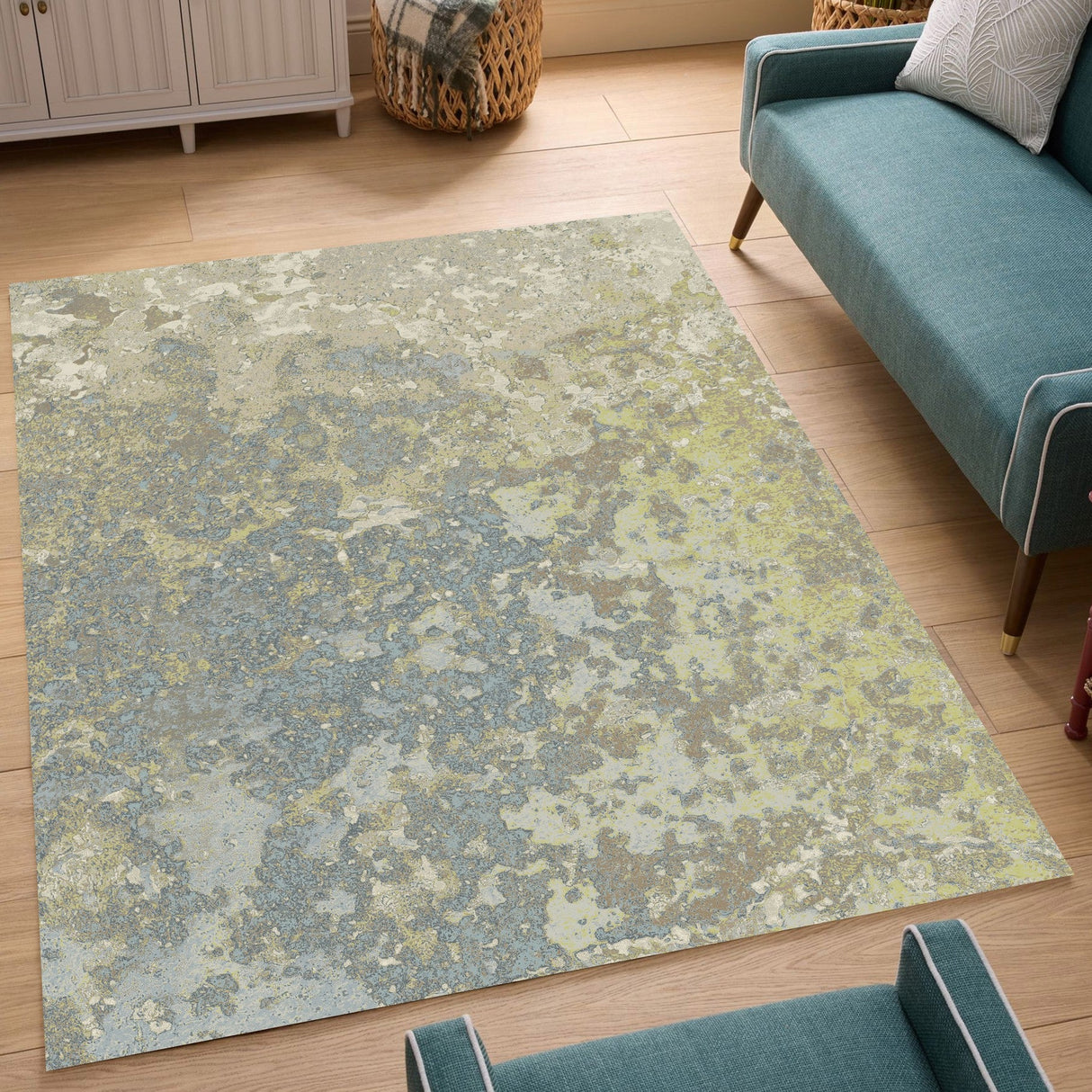 Artistic GC_TRE8016 Lime Area Rug