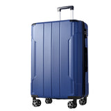 Hardshell Luggage, Lightweight Durable ABS Suitcases with Double Wheels, Expandable 28-inch Checked Luggage 28' (Single Luggage)