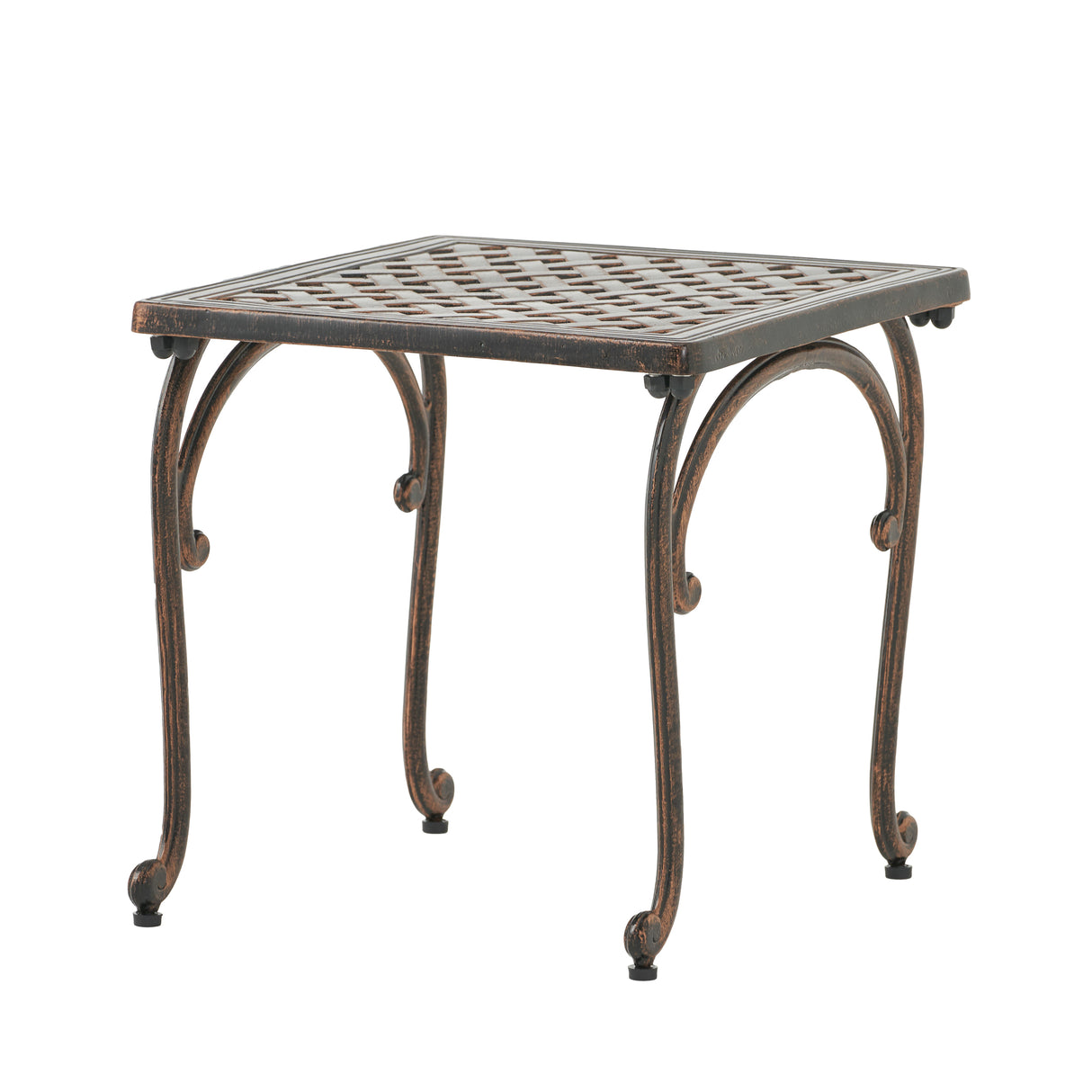 Laughlin cast iron end table (set of 2)