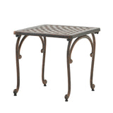 Laughlin cast iron end table (set of 2)