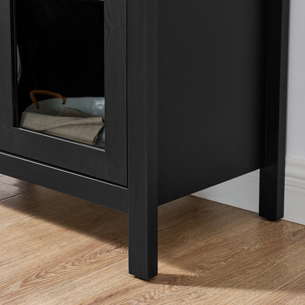 High Arched Storage Cabinet with LED Light