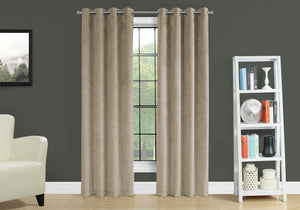 2 Pieces Set Curtain Panel Room Darkening Grommet