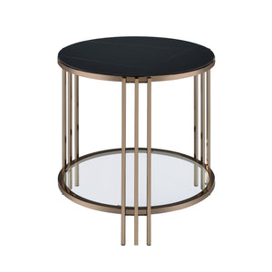 Abisha - Sintered Stone Top Round Table