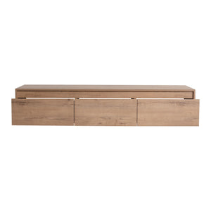 Modern Minimalist Bathroom Cabinet With Soft Close Drawers And Floating Mounting Design