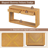 55' Console TableNatural