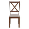 Dining Chair Side, Upholstered For Dining Room, Transitional (Set of 2)